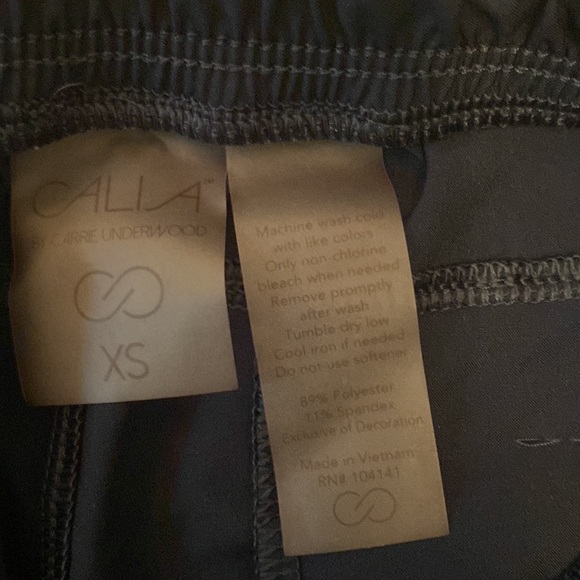 Calia Navy Blue Long Short - Picture 3 of 3